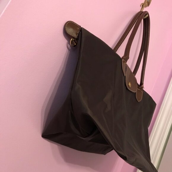 Longchamp LE PLIAGE S HANDBAG Brown Tote Bag - Picture 2 of 11